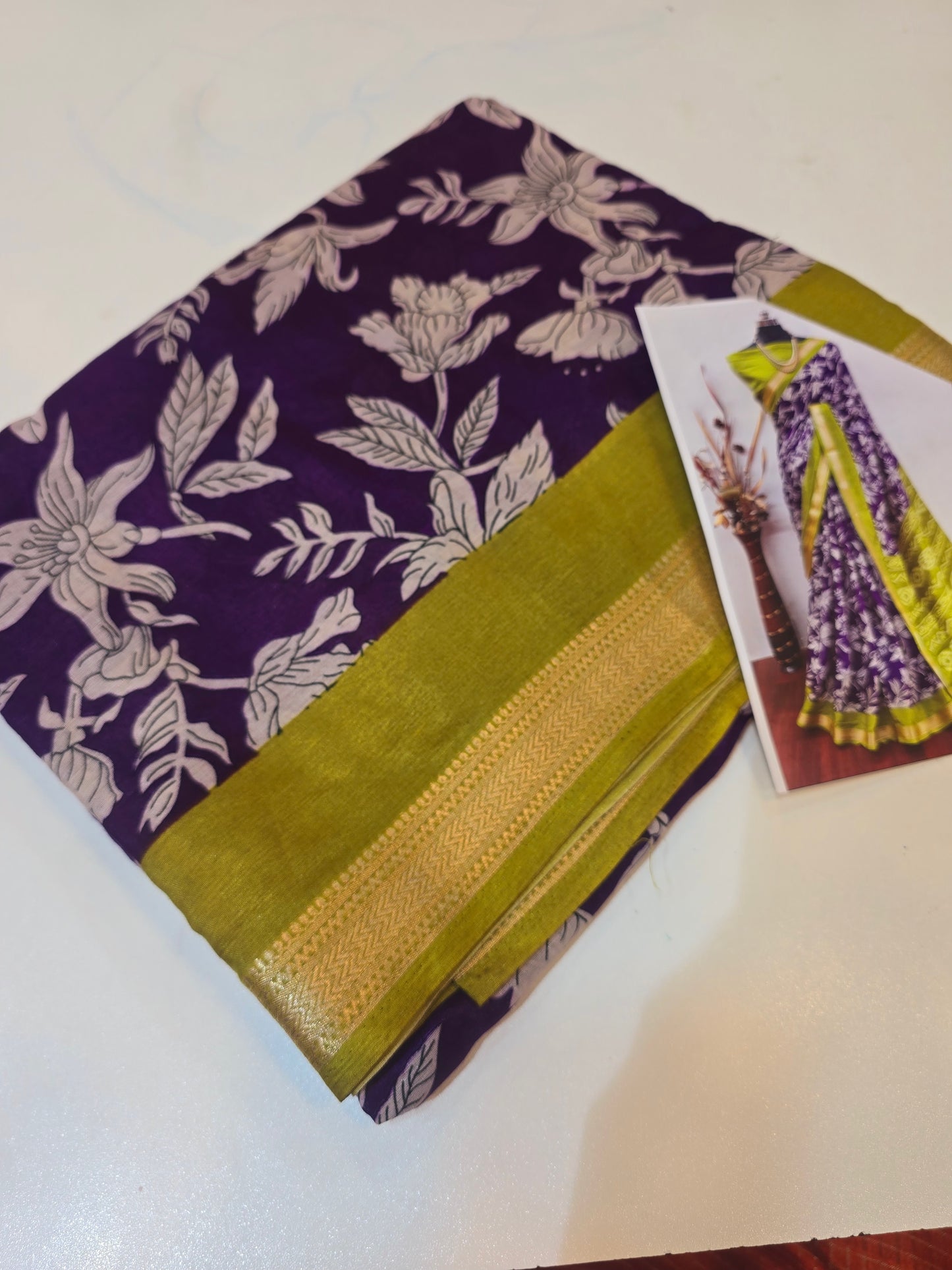 Saree un stiched blouse code SLS 309