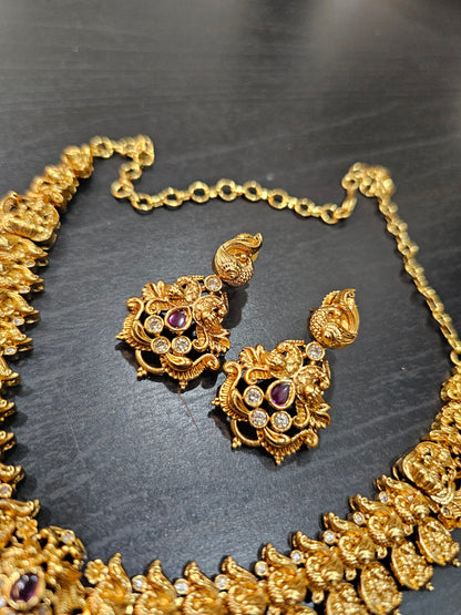 Neck set with earrings code SLS 449J ( return gift)