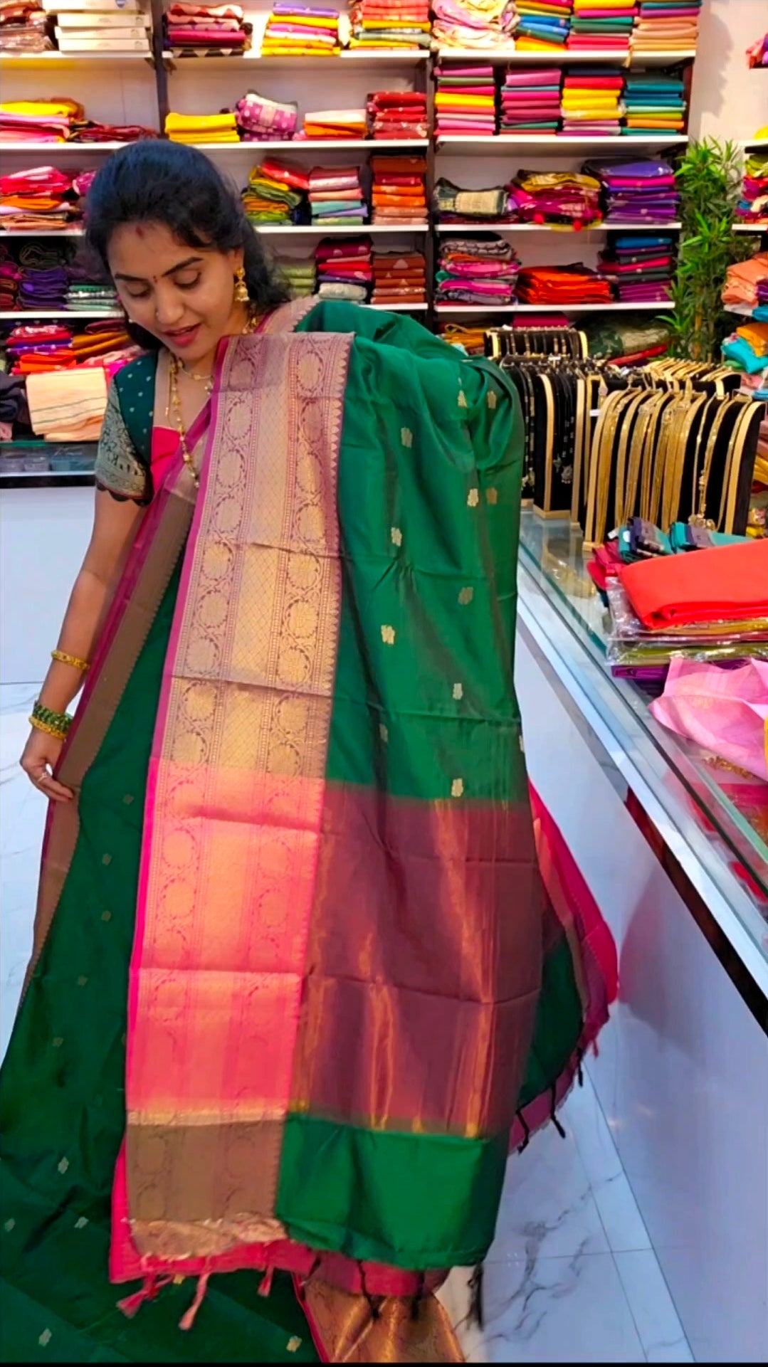 Saree un stiched blouse code SLS 523