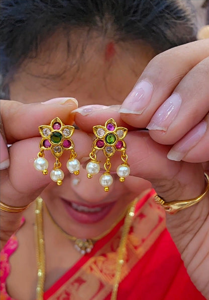 Neck set with earrings code SLS 833J