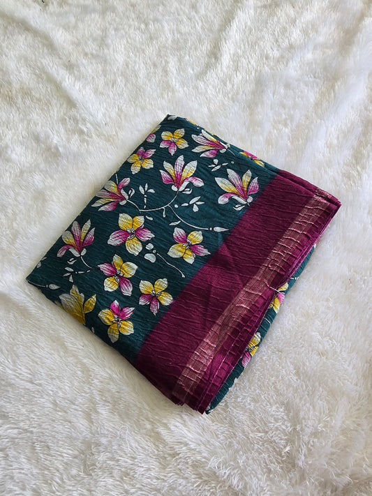 Saree un stiched blouse code SLS 608