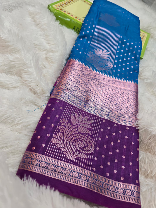 Saree un stiched blouse code SLS 560