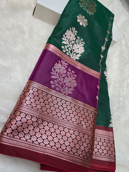 Saree un stiched blouse code SLS 560