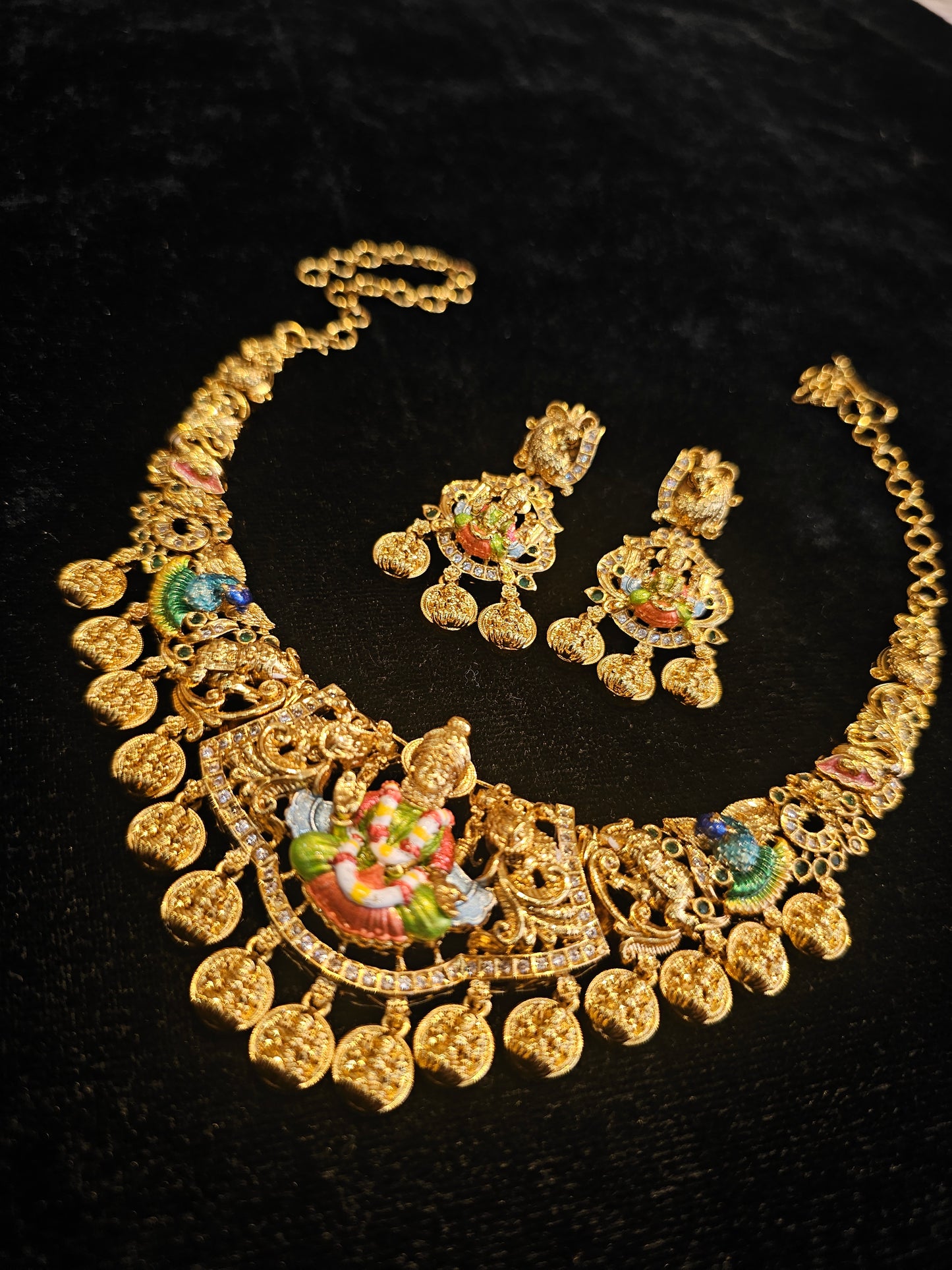 Neck set with earrings code SLS 597J