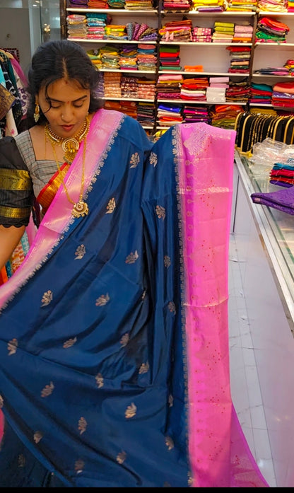 Saree un stiched blouse code SLS 545
