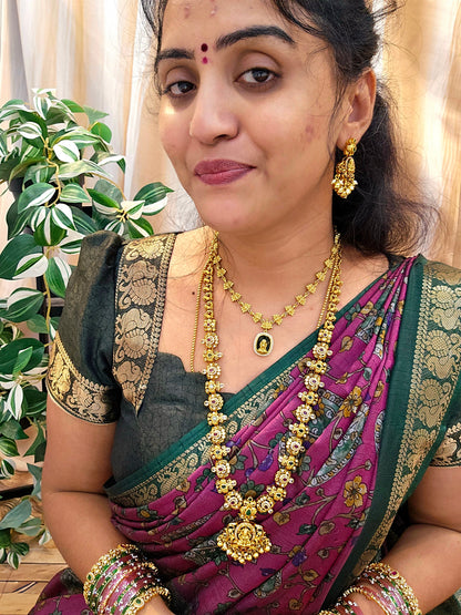 3 in 1 long set with earinges code SLS 140J