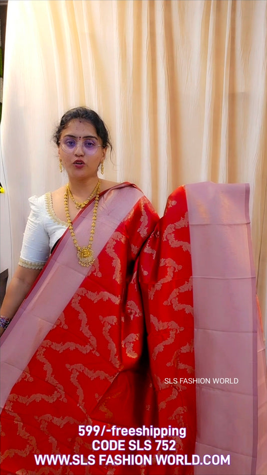 Saree un stiched blouse code SLS
