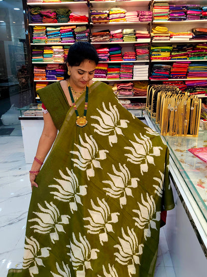 Saree un stiched blouse code SLS 675