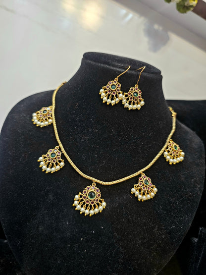 Rubi set with earrings code SLS 809J