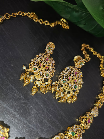 Neck set with earrings code SLS 805J