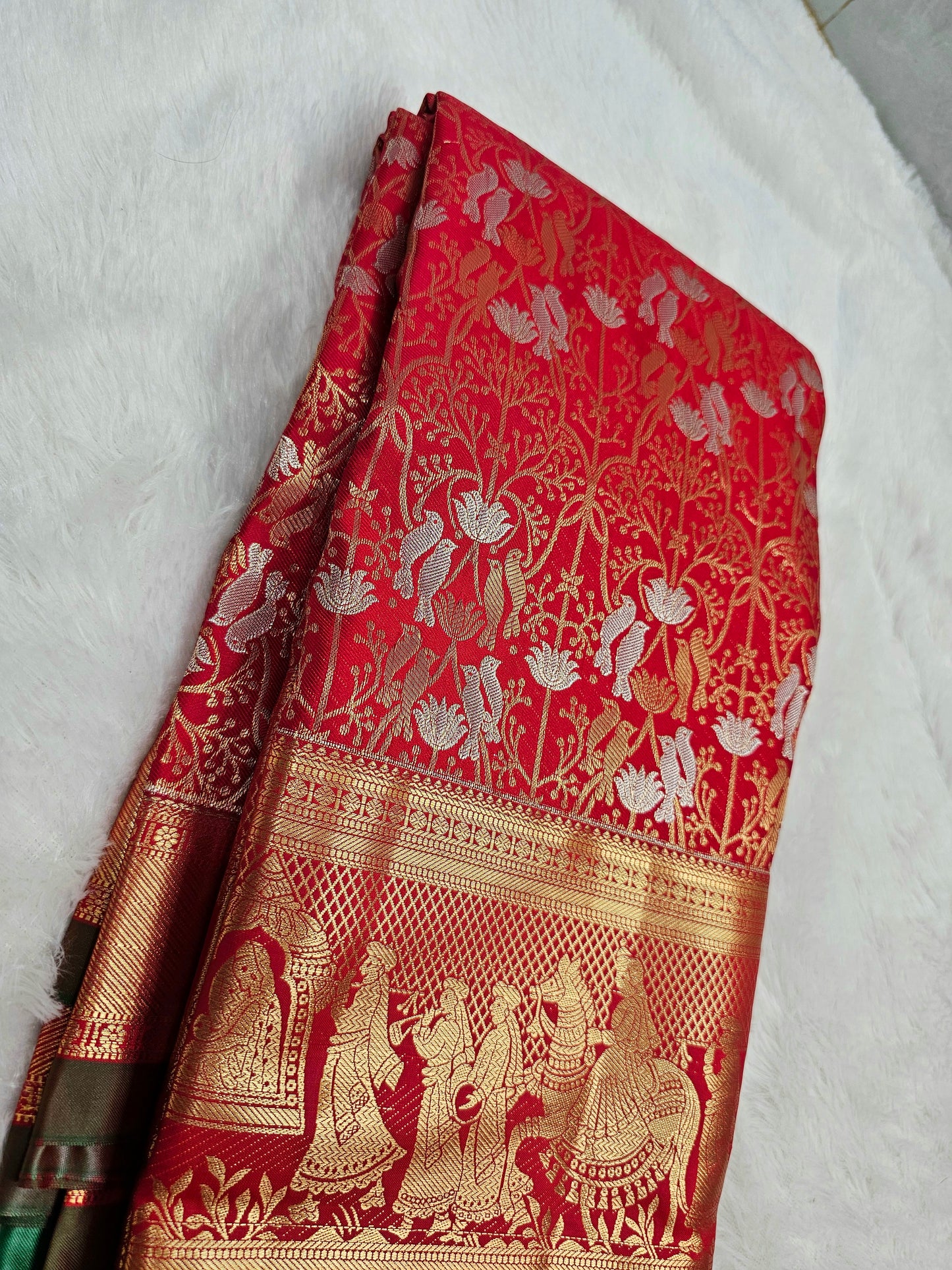 Saree un stiched blouse code SLS 583