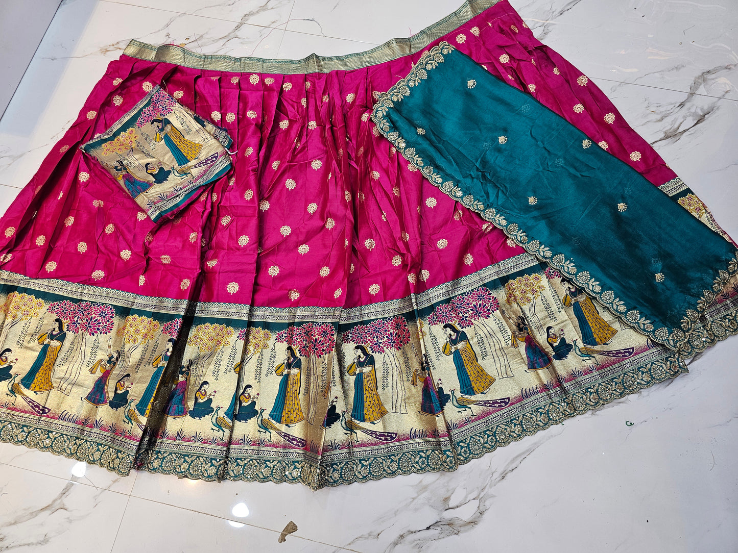 Sami stiched  lehenga set coad SLS 557