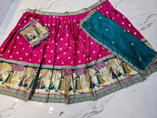 Sami stiched  lehenga set coad SLS 557