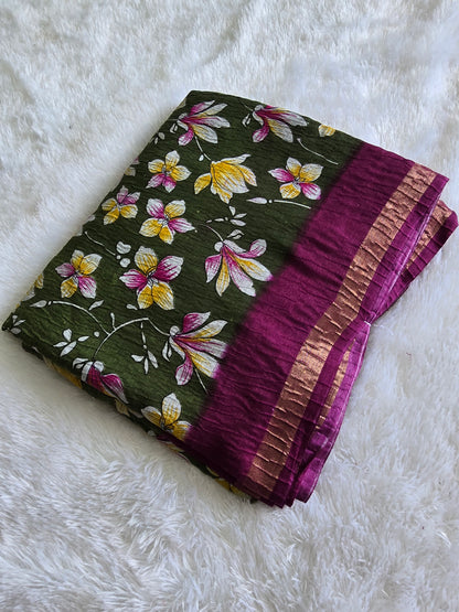 Saree un stiched blouse code SLS 608