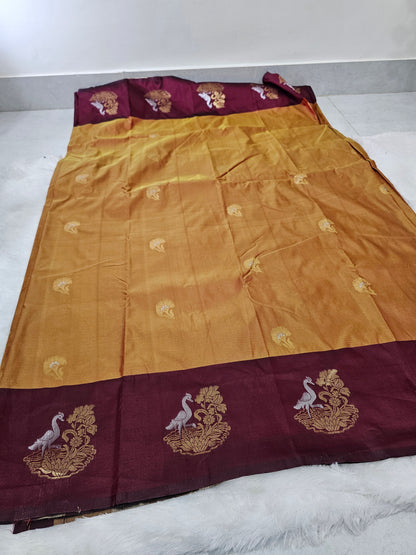 Saree un stiched blouse code SLS 580