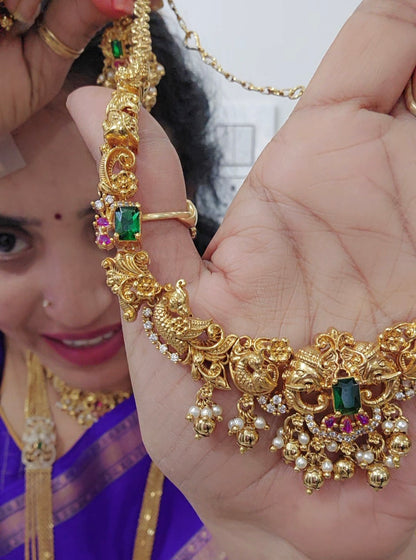 Neck set with earrings Code SLS 338 J