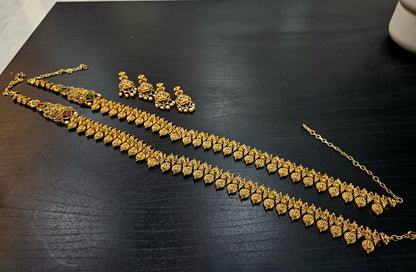 Long set with earrings code SLS 549J