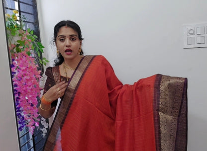 Saree un stiched blouse code SLS 377