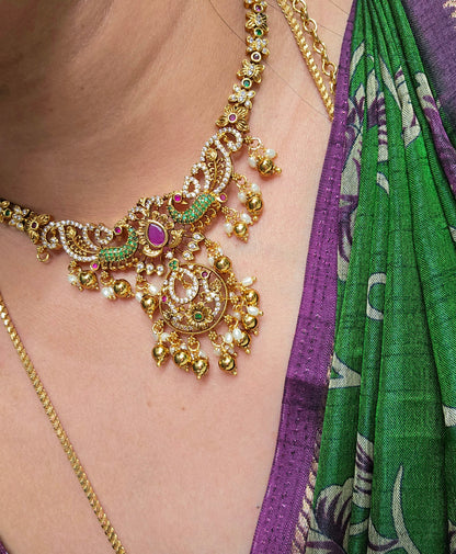 Neck set with earrings code SLS   726J
