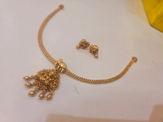 Neck set with earrings  Code SLS 246 J