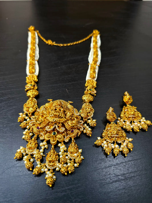 Long set with earrings code SLS 578J