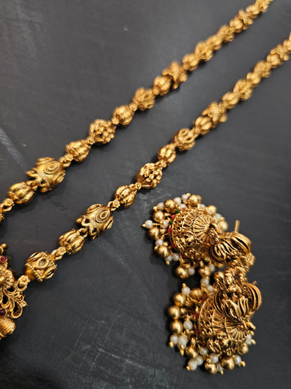 Mala set with earrings code SLS 518J